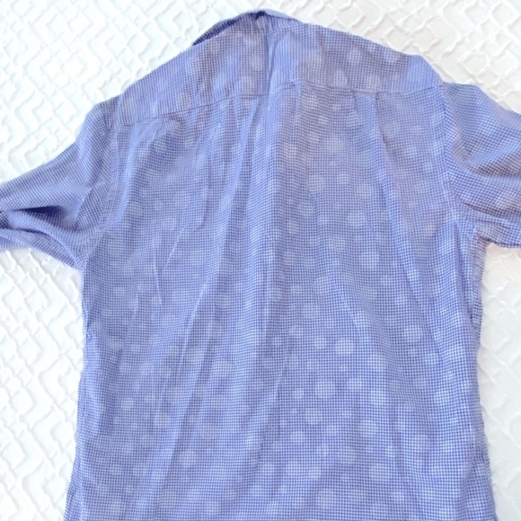 Carolina Herrera Buttondown Blue Pattern - Picture 3 of 8